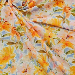 Magic Cotton Yellow Floral