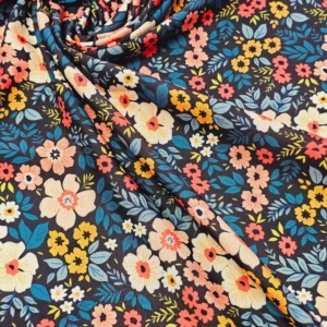 Swiss Cotton Multicolor Floral