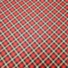 Swiss Cotton Red Bold Check Pattern - Image 3