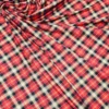 Swiss Cotton Red Bold Check Pattern
