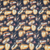 Japan Satin 3-D Black Floral - Image 2