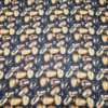 Japan Satin 3-D Black Floral - Image 3