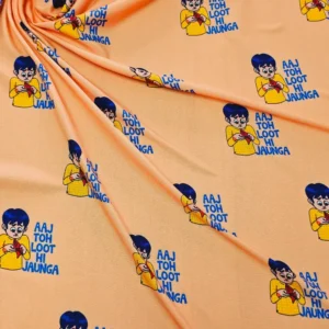 Swiss Cotton Funny Dailogue Quirky