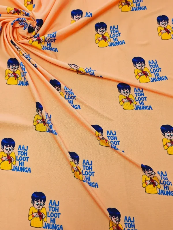 Swiss Cotton Funny Dailogue Quirky