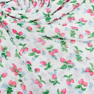 Georgette Cherry Florals