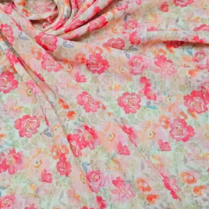 Chiffon Pink Florals